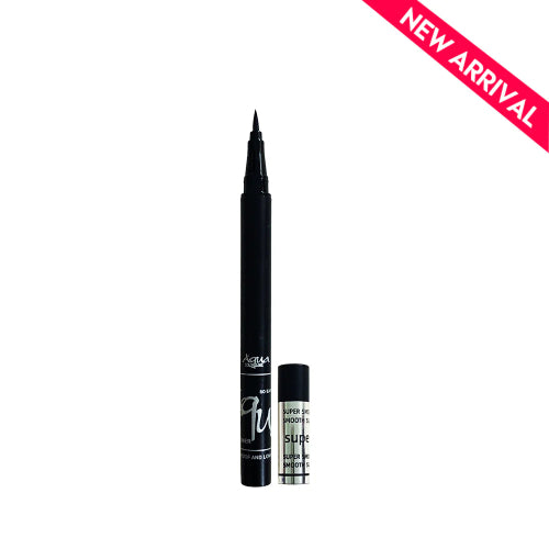 Aqua Color Line Big Eye Super Smooth Marker Eyeliner Black