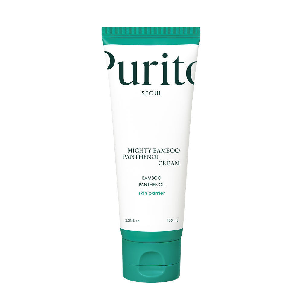 Purito Mighty Bamboo Panthenol Cream 100 ml Deep Moisturizing & Skin Barrier Repair (K Beauty)