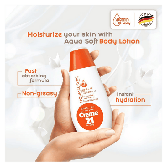 Creme 21 Germany Body Lotion For Normal Skin Aqua Soft 250ml