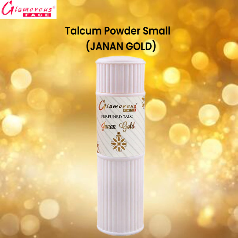 Glamorous Face Talcum Powder Small (Janan Gold)