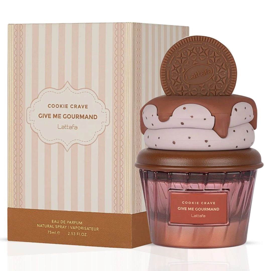 Cookie Crave Give Me Gourmand By Lattafa Eau de Parfum 75ml For Men & Women