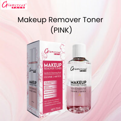 Glamorous Face Makeup Remover Toner (PINK)