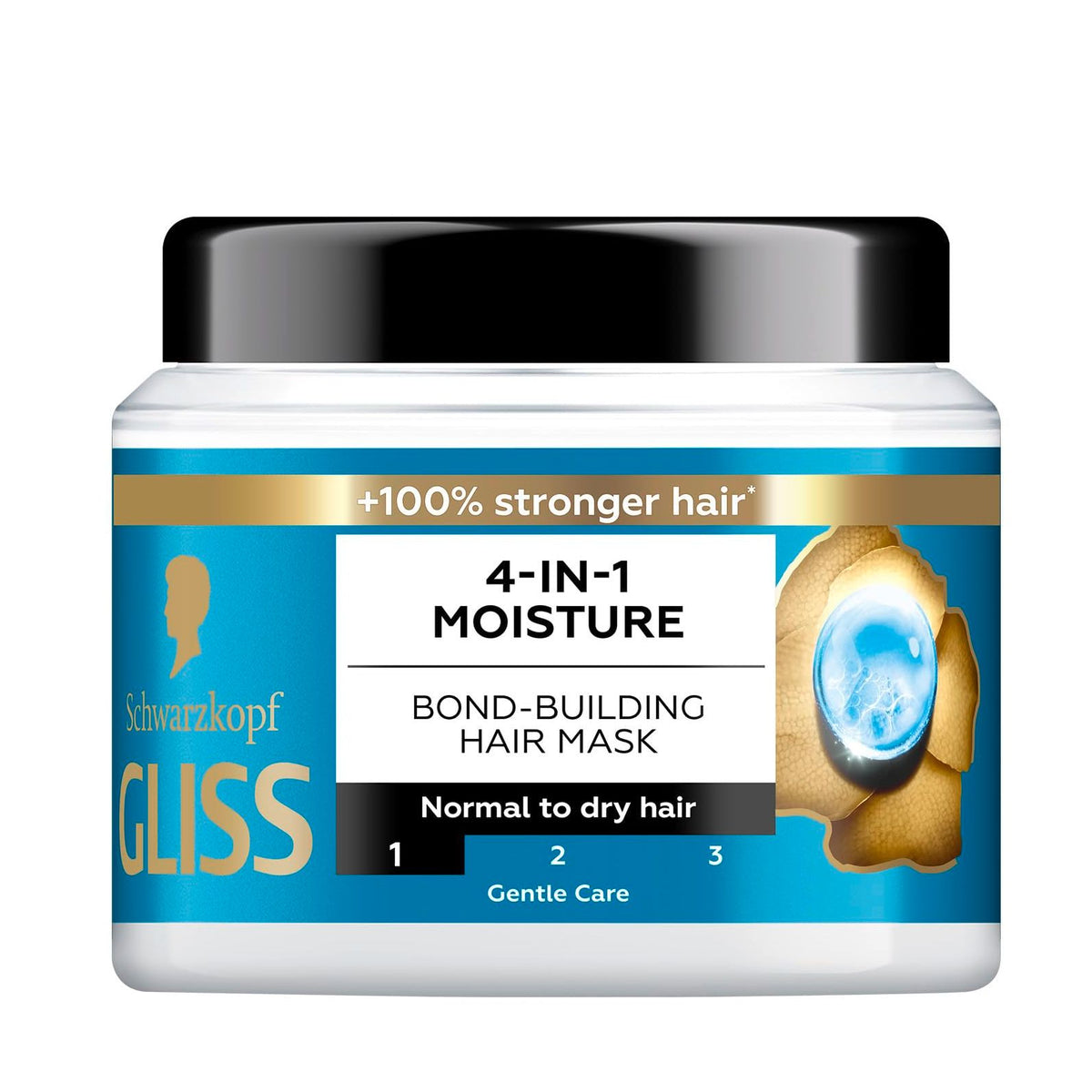 Schwarzkopf Gliss 4-in-1 Moisture Bond-Building Hair Mask 400ml