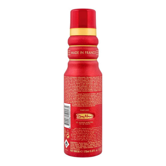 Remy Marquis Paris Original Marquis Pour Femme Deodorant Spray 175ml - Long Lasting Fresh & Elegant Fragrance for Women