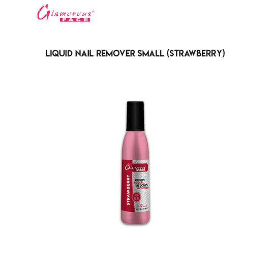 Glamorous Face Liquid Nail Remover Small 75ml (STRAWBERRY)