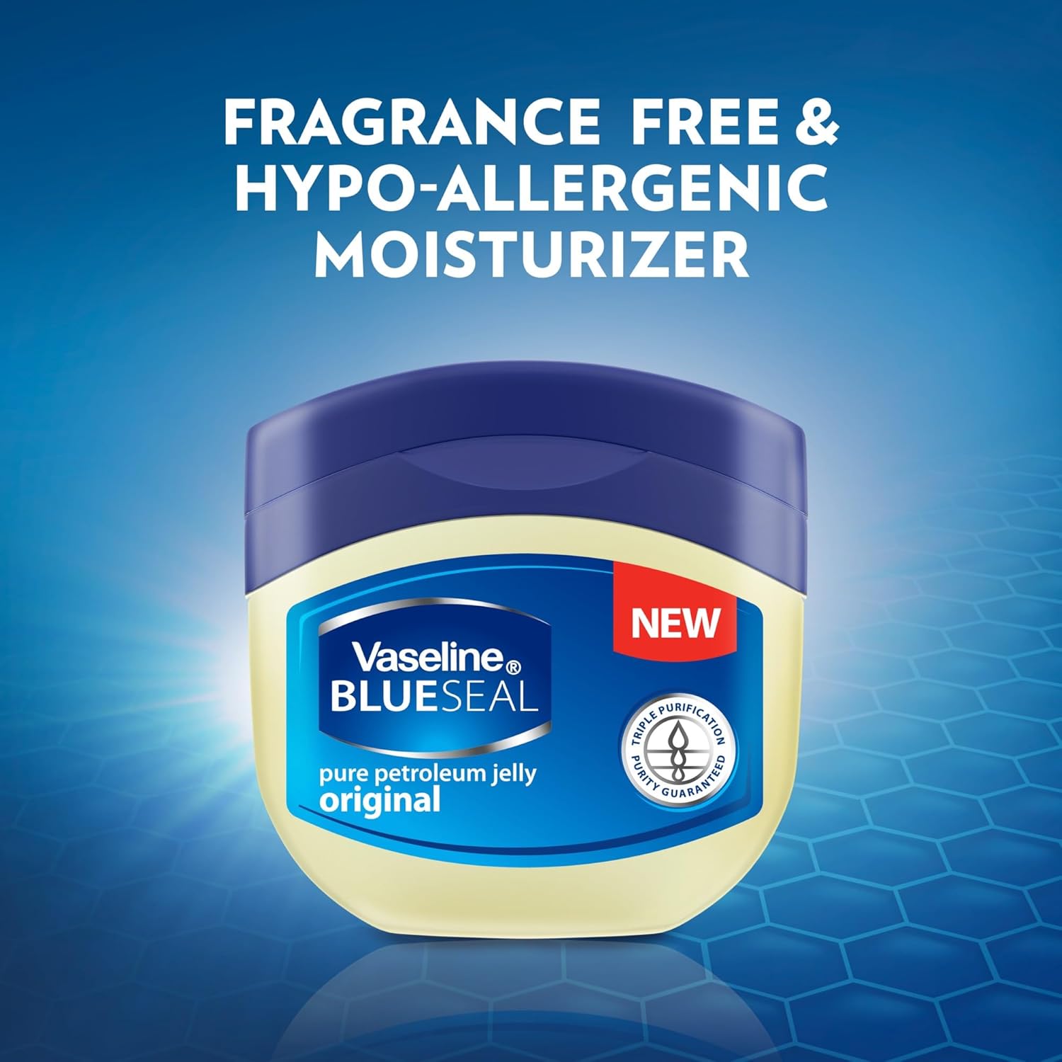 Vaseline Blue Seal Pure Petroleum Jelly Original 50ml
