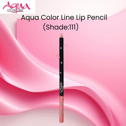 Aqua Color Line Lip Pencil (Shade:111)