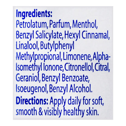 Vaseline Blue Seal Men Petroleum Jelly Cooling 100ml