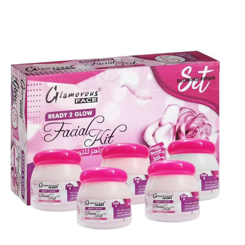 Glamorous Face 5 In 1 Ready 2 Glow Facial Kit
