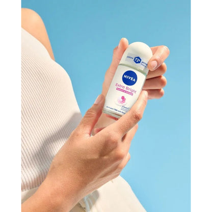 Nivea Extra Bright Radiant & Smooth Anti Perspirant Roll On 50ml