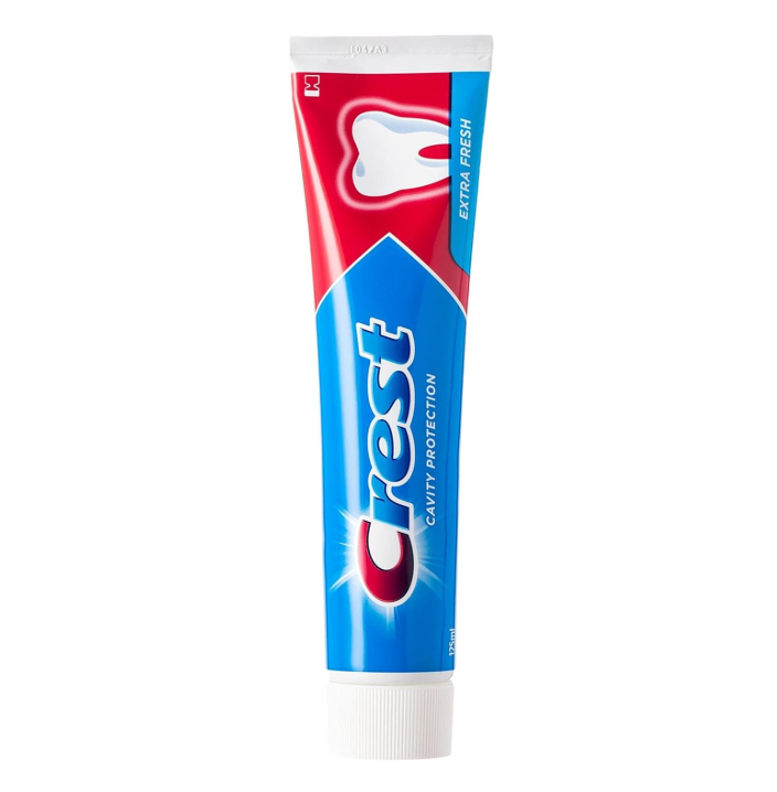 Crest Extra Fresh Toothpaste 125ml Long-Lasting Fresh Breath & Cavity Protection