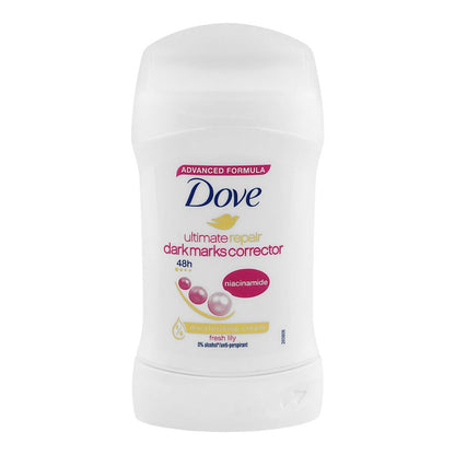 Dove Ultimate Repair Dark Marks Corrector Anti-Perspirant Deodorant Stick Fresh Lily 40g