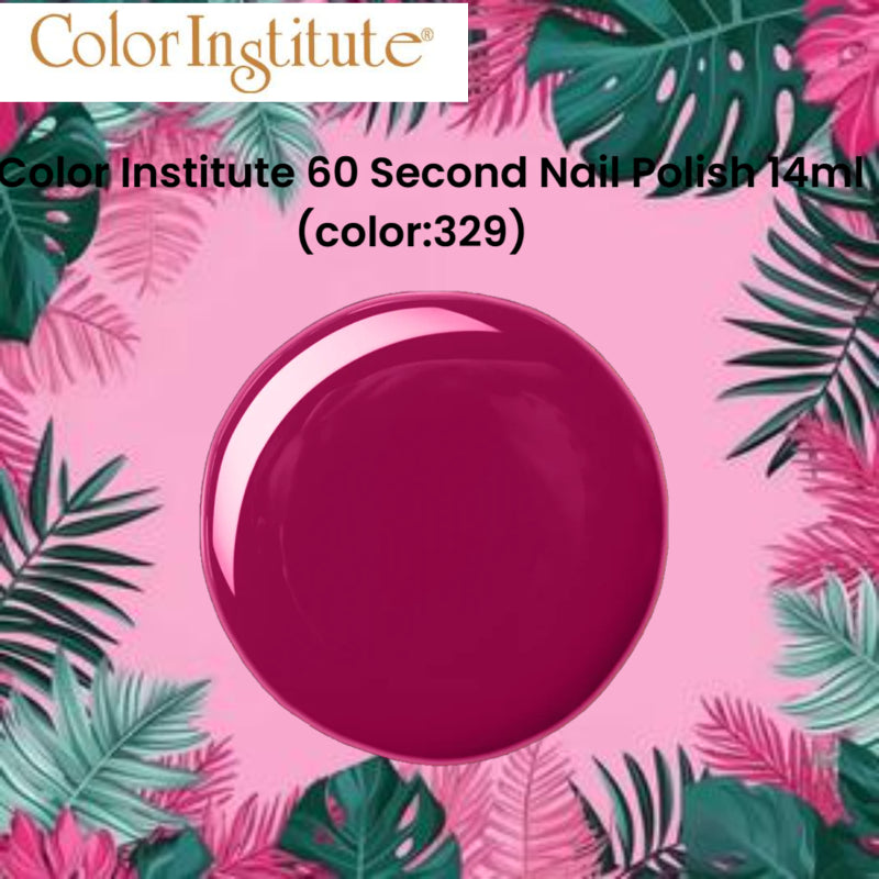 Color Institute 60 Second Nail Polish 14ml (color:329)