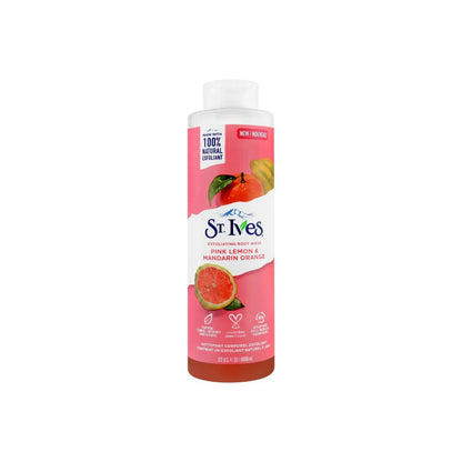 St.Ives Pink Lemon & Mandarin Orange Exfoliating Body Wash 650ml