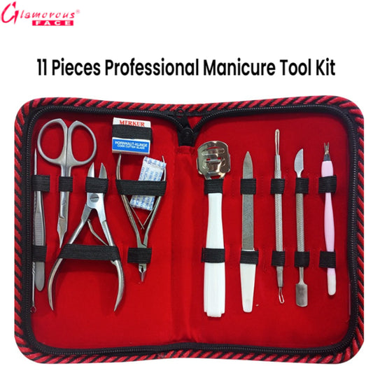 Glamorous Face Professional 11 Pieces Manicure Tool Kit