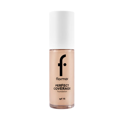Flormar Perfect Coverage Foundation (Shade:105 Porcelain Ivory) 30ml