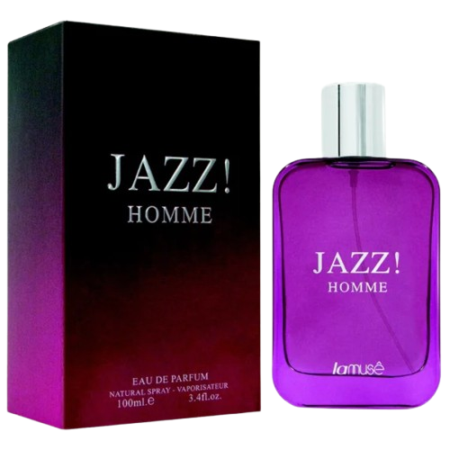 La Muse Jazz Homme Eau de Parfum 100ml (Sophisticated & Energetic Fragrance)
