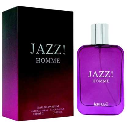 La Muse Jazz Homme Eau de Parfum 100ml (Sophisticated & Energetic Fragrance)