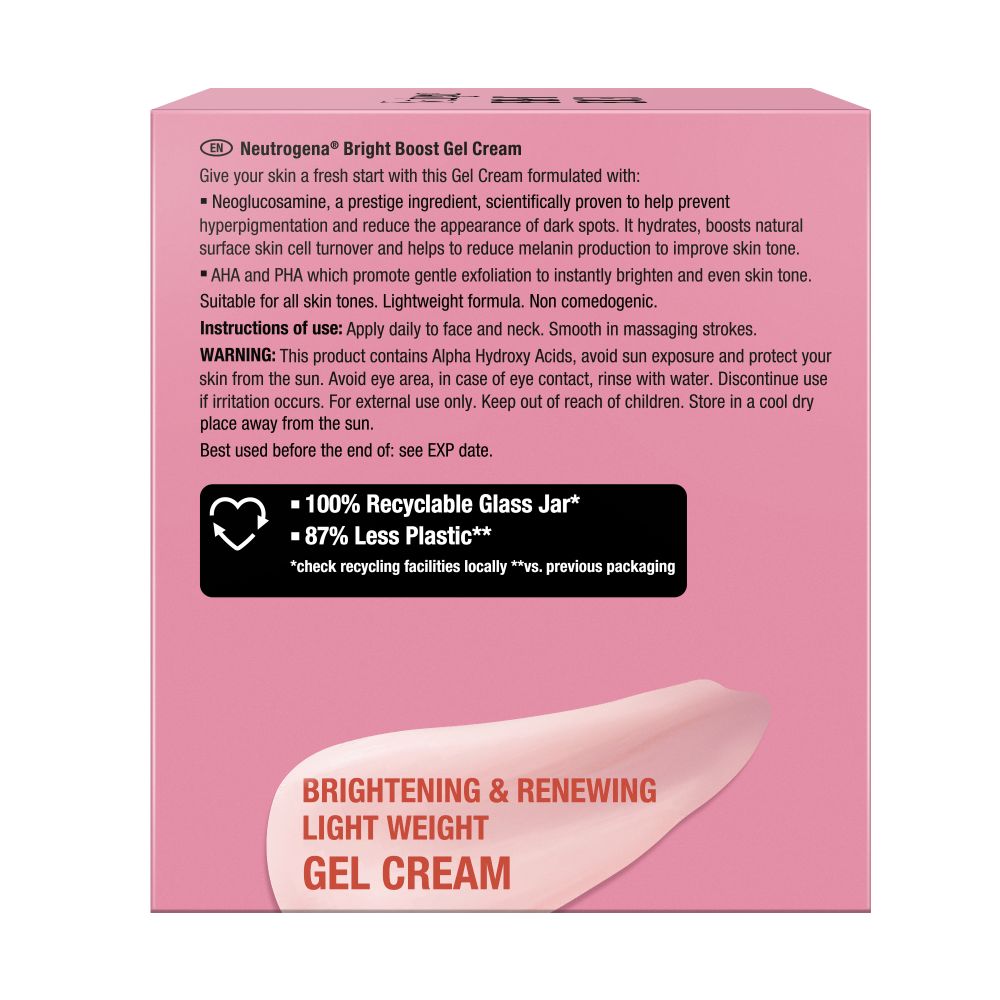 Bright Boost Neoglucosamine AHA+PHA Gel Cream 50ml