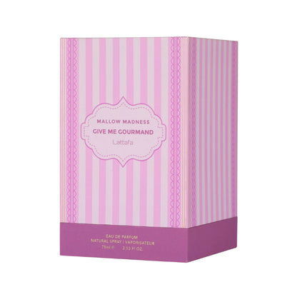 Mallow Madness Give Me Gourmand by Lattafa Eau de Parfum 75ml for Men & Women
