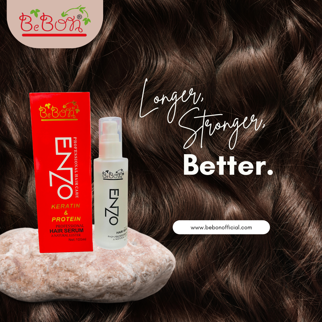Bebon Enzo Keratin & Protein Professional Hair Serum 100ml