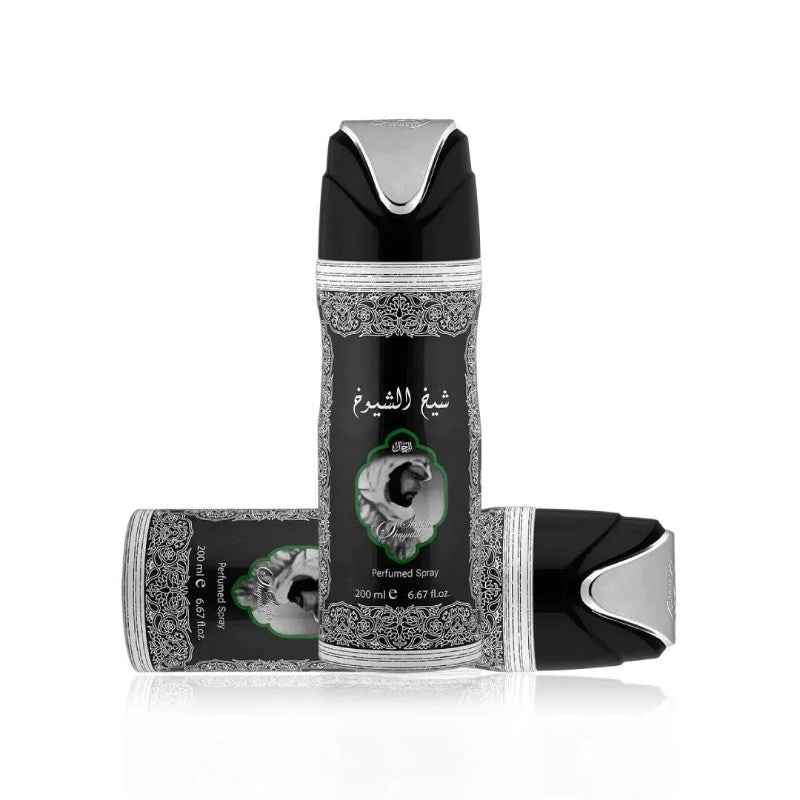 Lattafa Sheikh Al Shuyukh Deodorant Spray 200ml - Long Lasting Oriental Fragrance for Men & Women