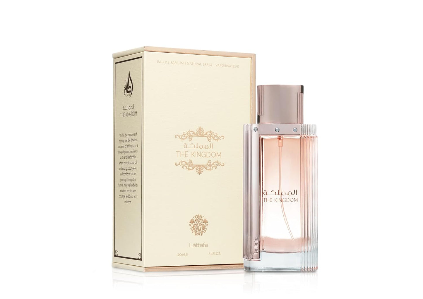 Lattafa The Kingdom For Women Long Lasting Eau De Parfum 100ml