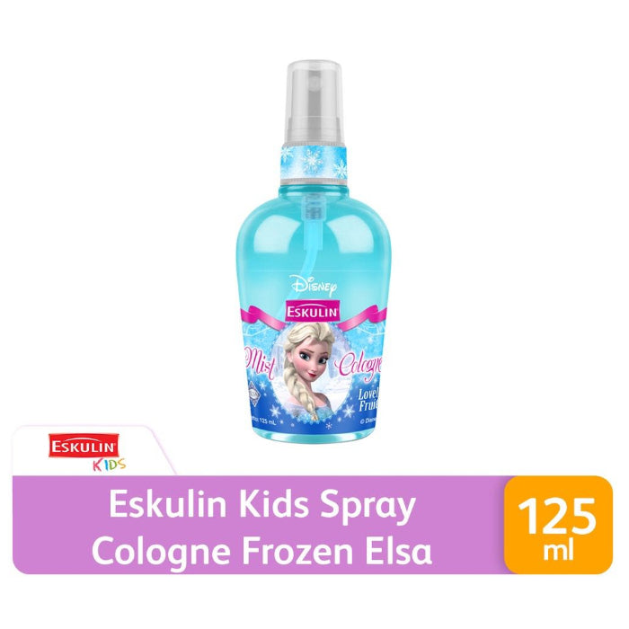 Eskulin Disney Frozen Mist Cologne 125ml - Long Lasting Fresh Floral Fruity Fragrance Body Mist for Girls & Women Daily Use D