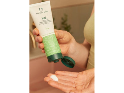 The Body Shop Aloe Vera Cream Cleanser, For Sensitive Skin 125ml