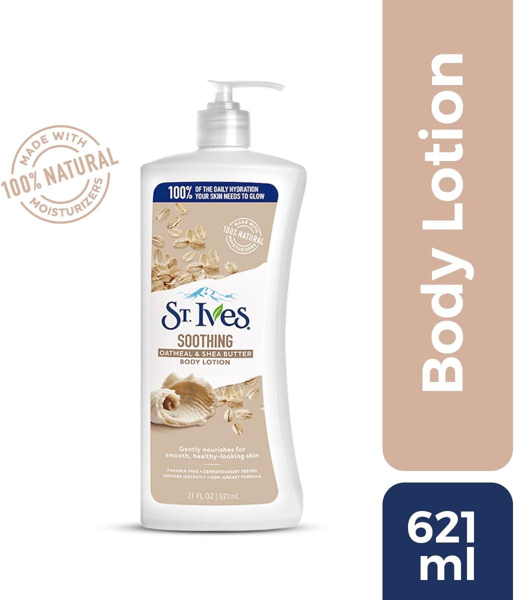St. Ives Soothing Body Lotion Oat Meal & Shea Butter 621 ml
