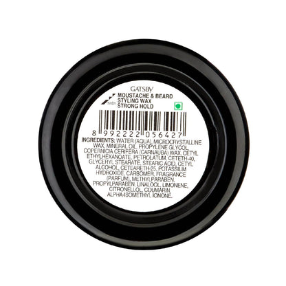 Gatsby Moustache & Beard Styling Wax Strong Hold 25g