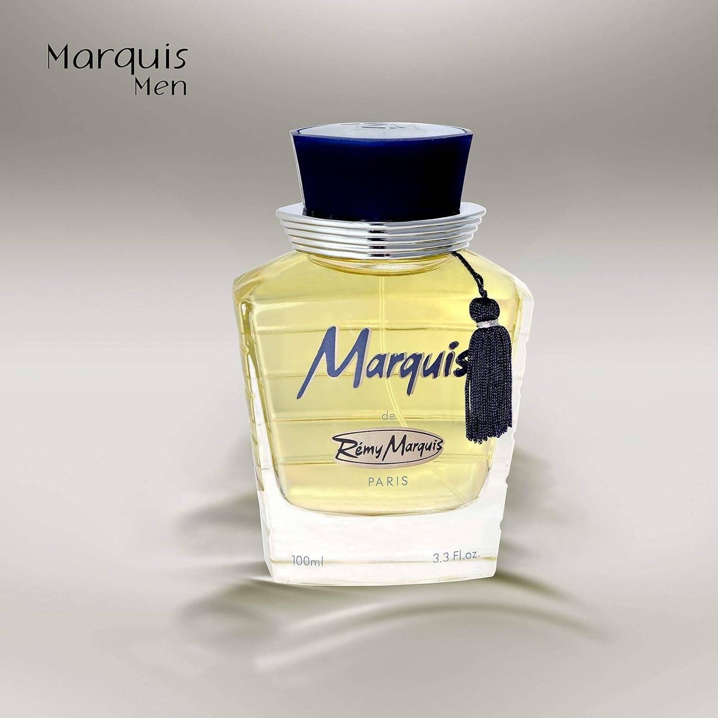Marquis De Remy Marquis Paris Eau De Toilette 100ml – Long Lasting Elegant Masculine Fragrance Spray for Men