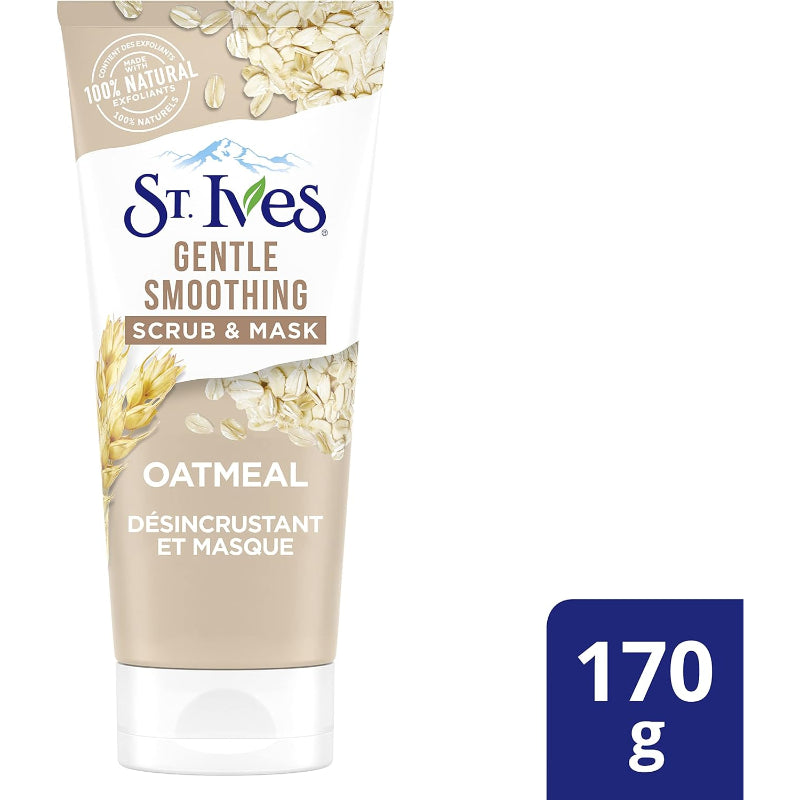St. Ives Gentle Smoothing Oatmeal Facial Scrub & Mask 150g