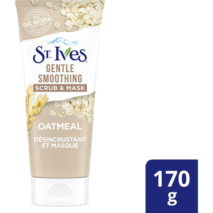 St. Ives Gentle Smoothing Oatmeal Facial Scrub & Mask 150g