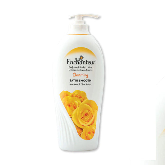 Enchanteur Charming Perfumed Body Lotion 500ml + Enchanteur Romantic Perfumed Body Lotion 250ml (Pack of 2)