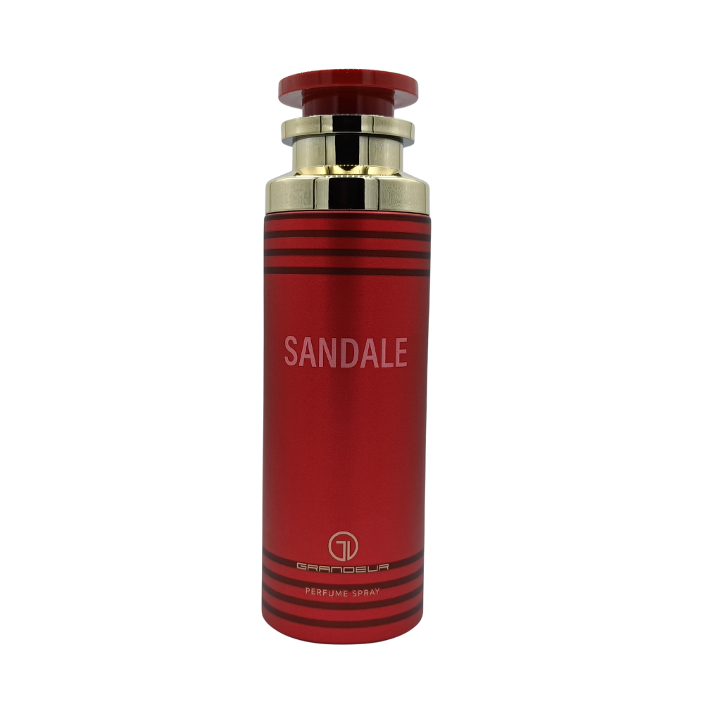 Sandalé Grandeur Perfume Spray 200ml – Long Lasting Luxury Fragrance Body Mist for Men & Women, Warm & Elegant Sandalwood Sce