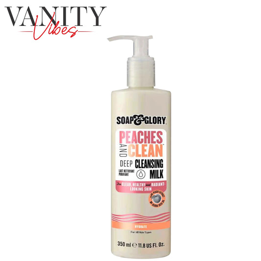 Soap & Glory Peaches & Clean Deep Cleansing Milk For All Skin Types 350ml