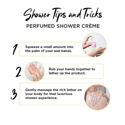 Enchanteur Romantic Perfumed Shower Creme 600ml - Deep Moisturizing Body Wash Cream with Long Lasting Floral Fragrance for So
