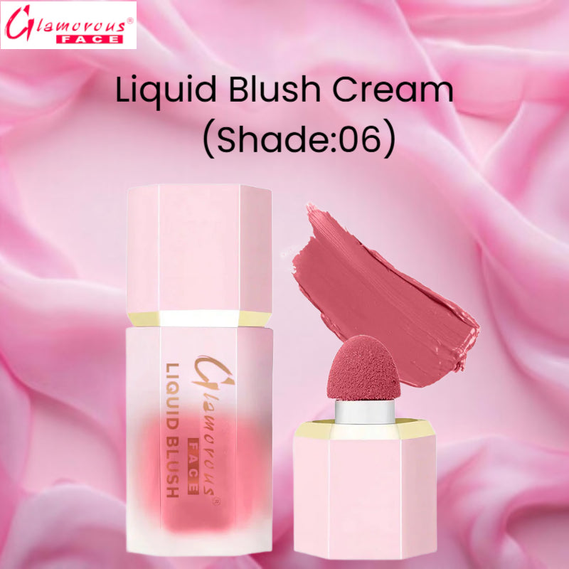 Glamorous Face Liquid Blush Cream (Shade:06)