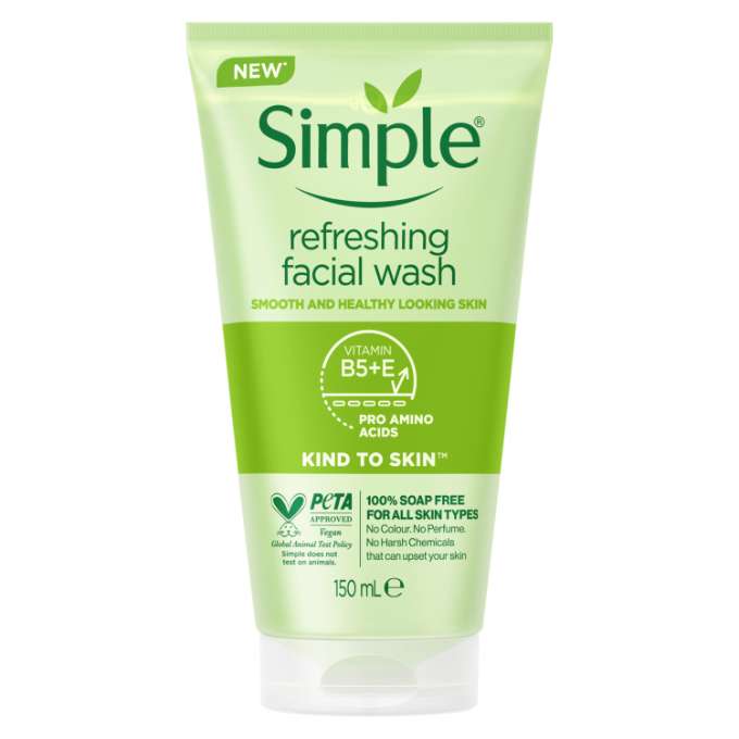 Simple Refreshing Facial Wash - 150Ml