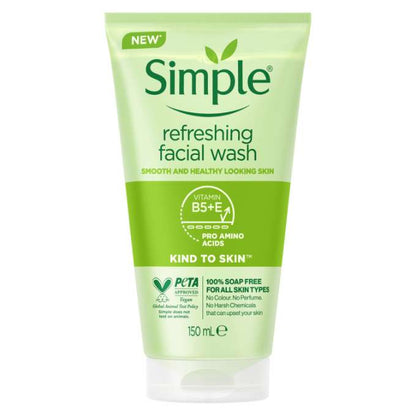 Simple Refreshing Facial Wash - 150Ml
