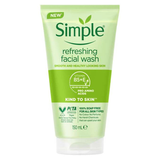 Simple Refreshing Facial Wash - 150Ml