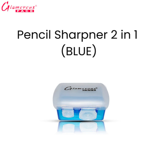 Glamorous Face Pencil Sharpner 2×1 (Blue)