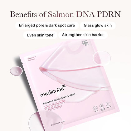 Medicube PDRN Pink Collagen Gel Mask 28g x 4ea (4 Sheets)
