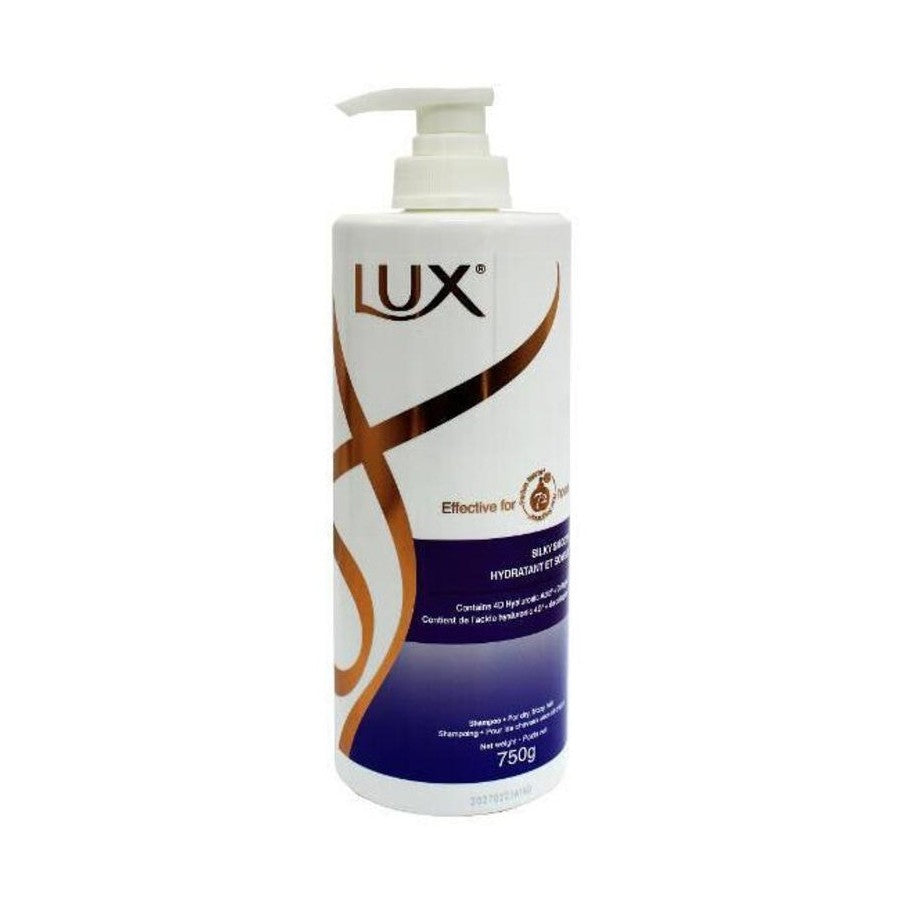 Lux Effective For 72 Hours Silky Smooth Shampoo For Dry & Frizzy Hair 750ml