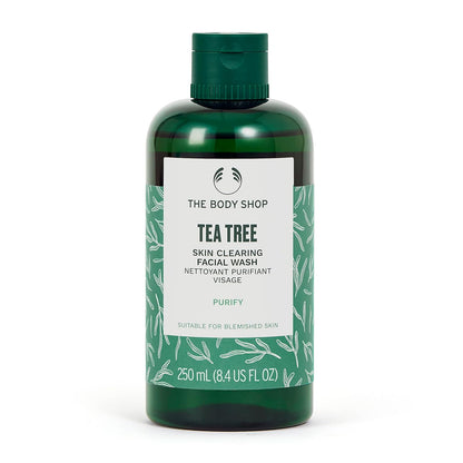 The Body Shop Tea Tree Skin Clearing Facial Wash  (250ML) New Packing