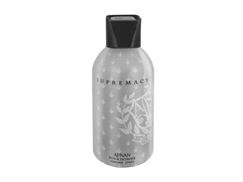 Aris Perfumes Afnan Supremacy Silver Body Spray for Men - 250ml