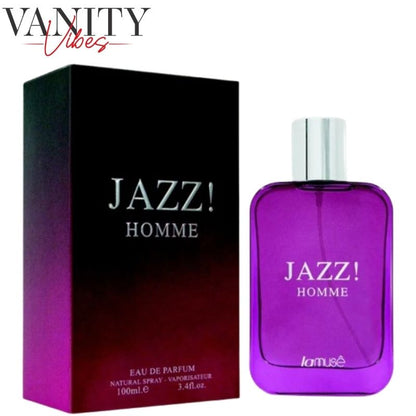 La Muse Jazz Homme Eau de Parfum 100ml (Sophisticated & Energetic Fragrance)