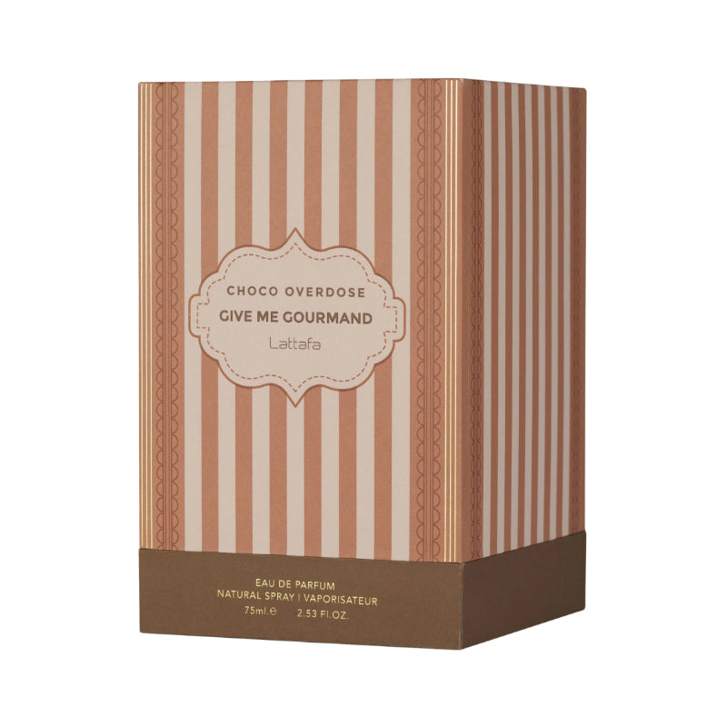 Choco Overdose Give Me Gourmand by Lattafa Eau de Parfum 75ml for Men & Women