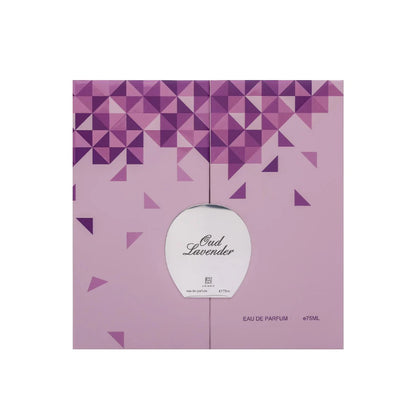Ahmed Al Maghribi Oud Lavender Eau de Parfum 100ml - Long Lasting Original Rich Oud Unisex Fragrance for Men & Women